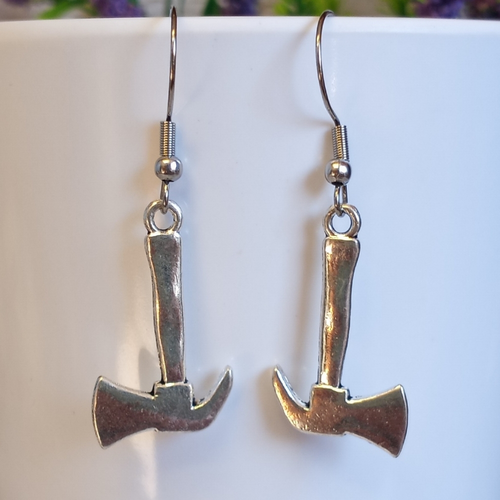Halloween Axe Earrings